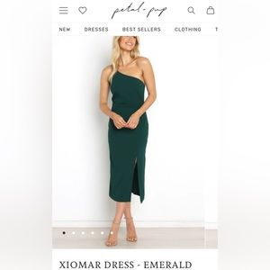Petal + Pup Xiomar Dress- Emerald 6